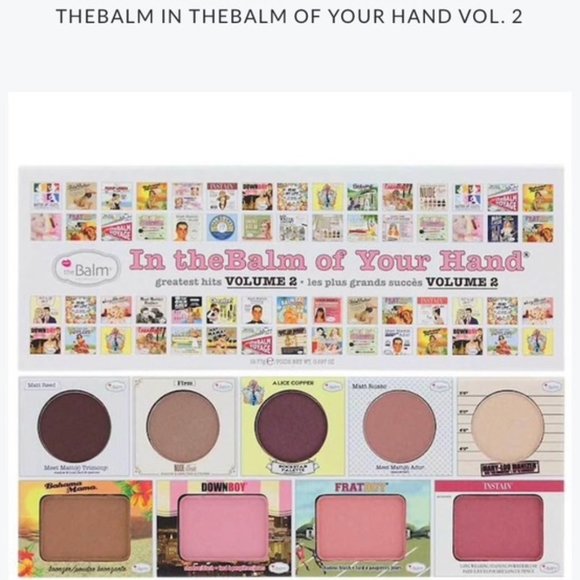 Balm of Your Hand Greatest Hits Volume 2 Palette NWT - Picture 6 of 7